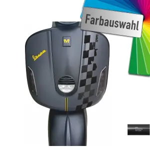 Flaggenmuster für Beinschild, Vespa GTS