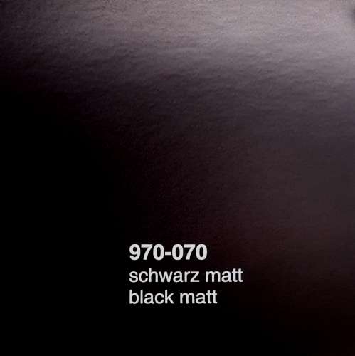 Schwarz matt 970-070m