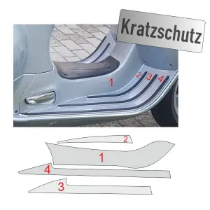 GTS, Kratzschutz, Trittbrett