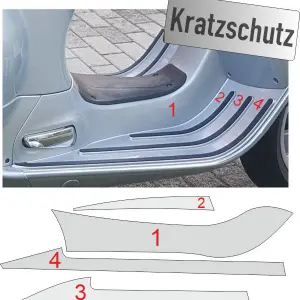 GTS, Kratzschutz, Trittbrett